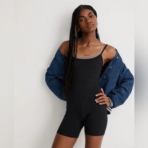 NWT Madewell Knit Biker Unitard 1-Piece